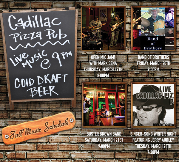 Live Music @ 9pm
							See image or click here for full music schedule