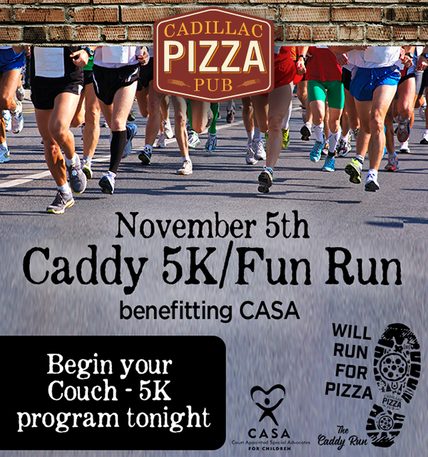 Caddy 5k Fun Run
							 See image for full details