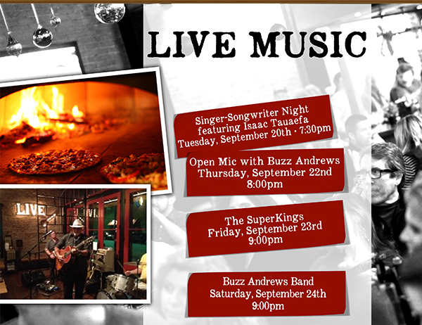 Live Music
							 See image for full details