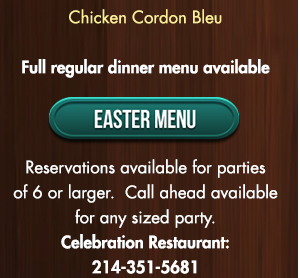 Easter Menu