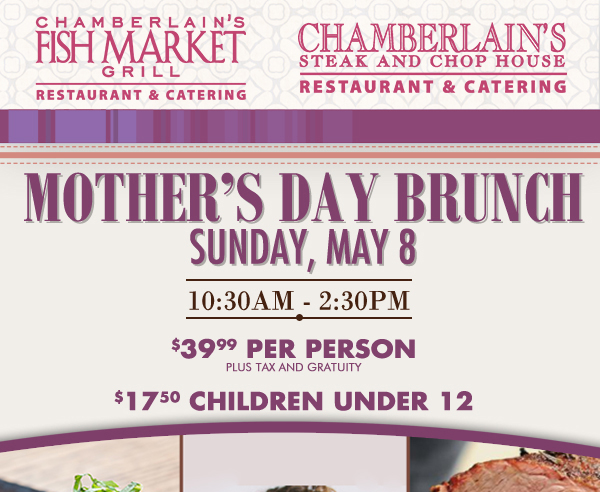 Mother's Day Brunch
							 See image for full disclaimer