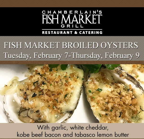 Fish Market Broiled Oysters
							 See image for details