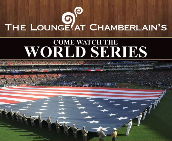 Come watch the World Series
							 See image for full details and disclaimer