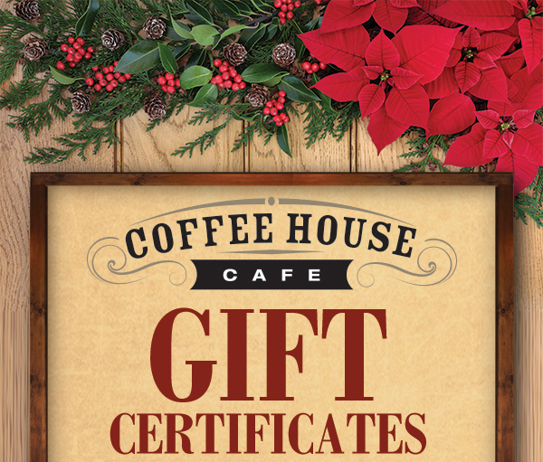 Gift Certificates
							 See image for full details