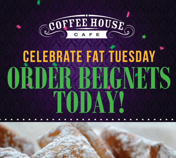 Celebrate Fat Tuesday!
							 See image for full details