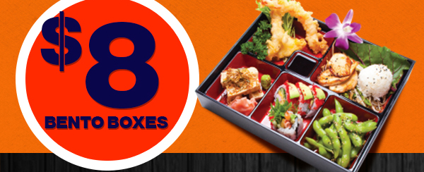 $8 Bento Boxes