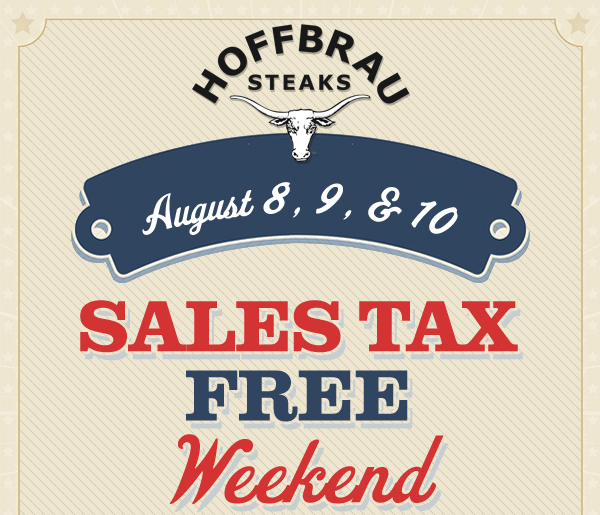 Sales Tax Free Weekend