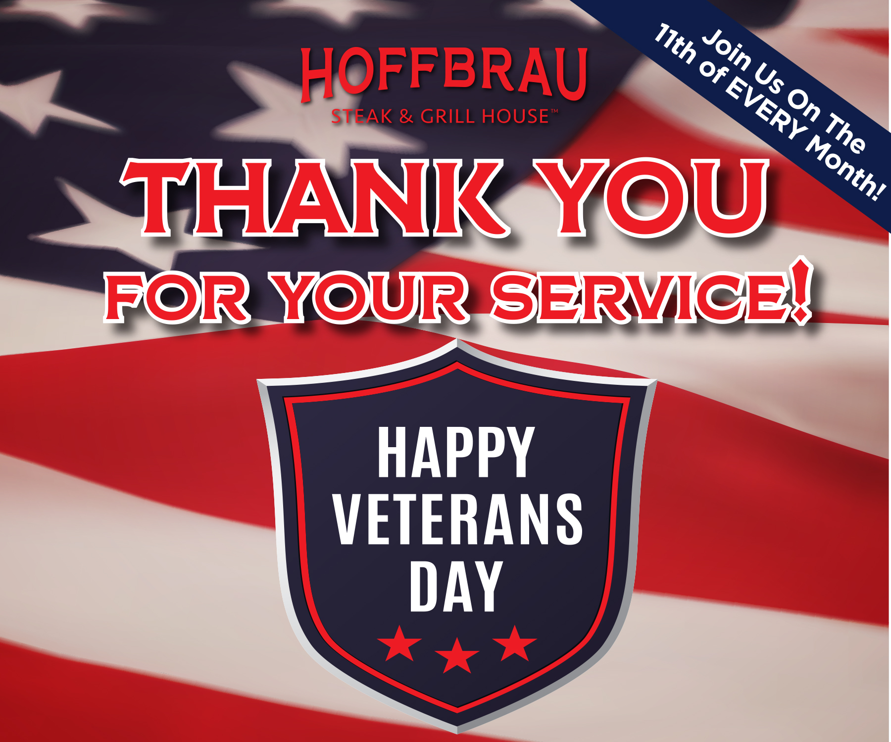 Thank You for your Service!
							 See image for full details