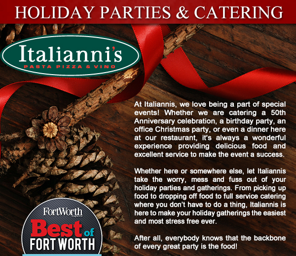 Holiday Parties & Catering - Book Now!
							 See image for full details