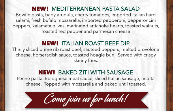 Italianni's Restaurant
							 See image for full details