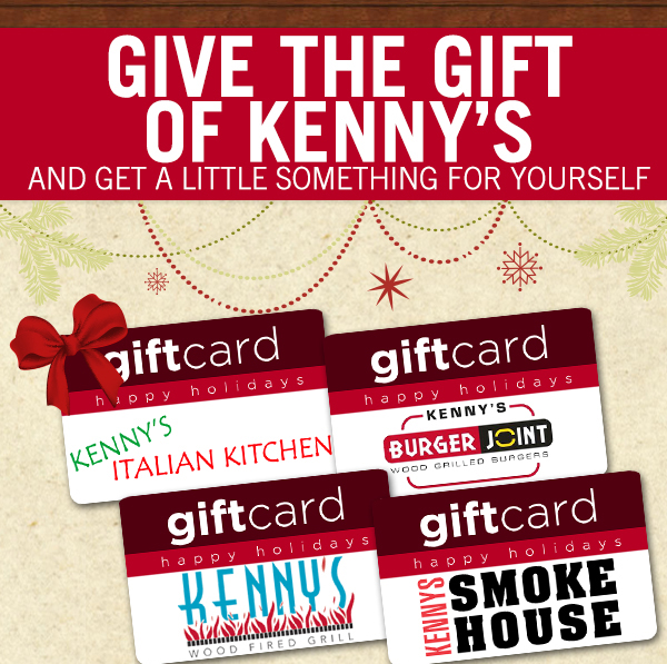 Give the first of Kenny's and get a little something for yourself