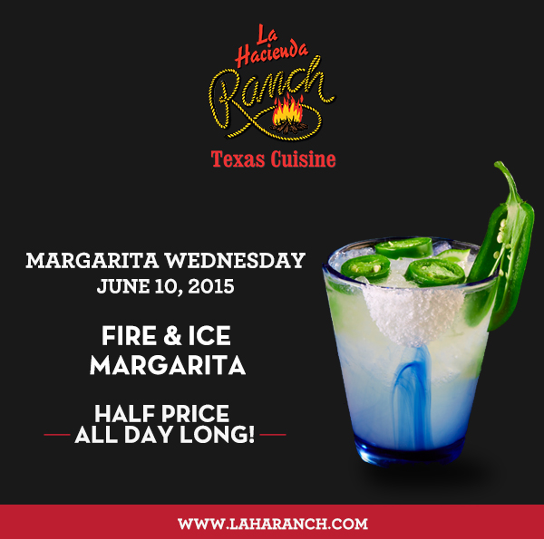 Margarita Wednesdays
							www.laharanch.com