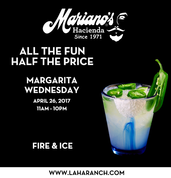 Margarita Wednesdays
							www.laharanch.com