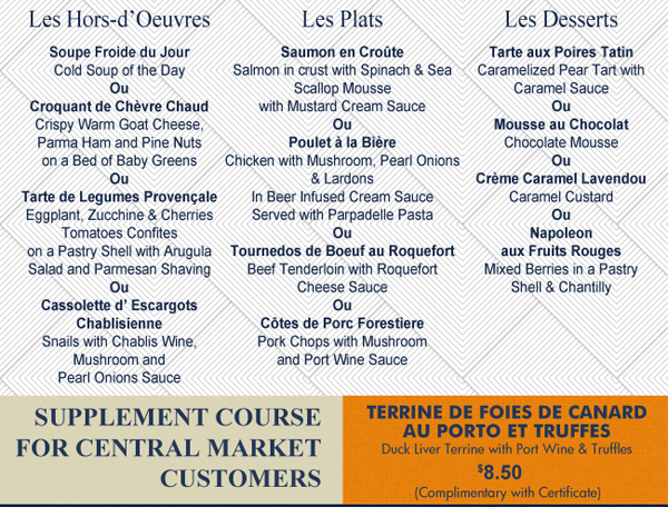 See image for full menu