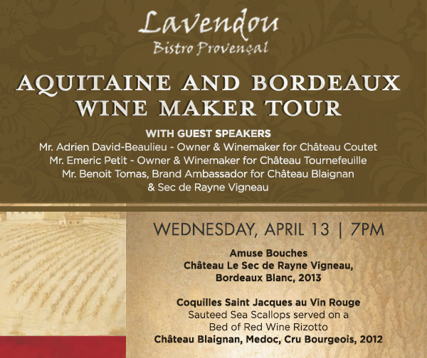 Aquitaine and Bordeaux Wine Maker Tour
							 See image for details