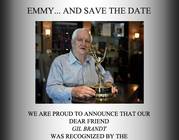 Emmy... and Save the Date