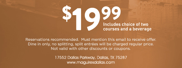 www.maguiresdallas.com
								 See image for full details