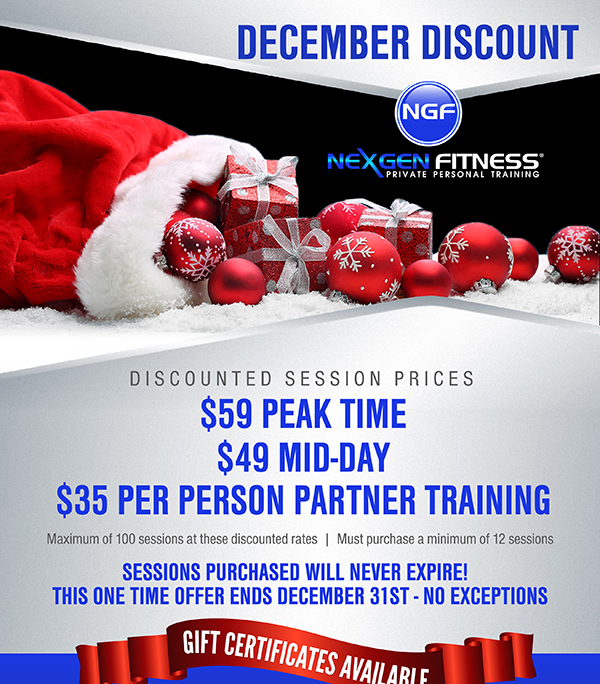 December Discount
							 See image for full details