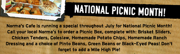 National Picnic Month
							 See image for full details