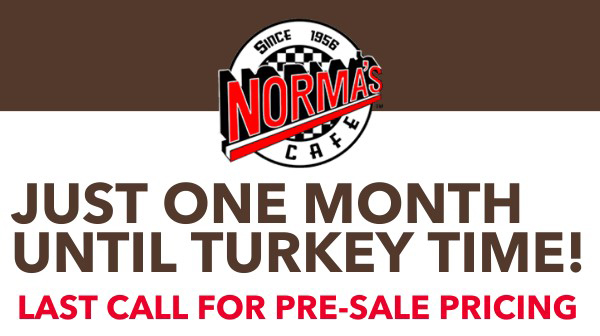 Norma's Cafe Newsletter