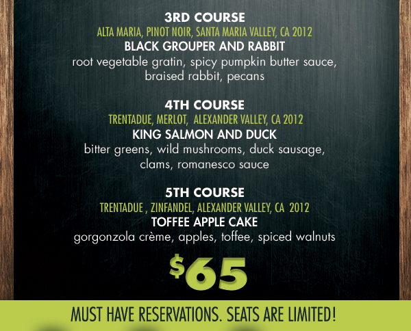 $65
							 Must have reservations. Seats are limited!
							 See image for full details/disclaimer