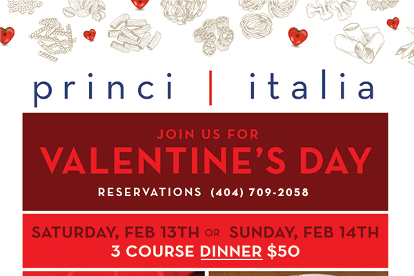 Valentine's Day
							 View Dinner Menu
							 See image for full details