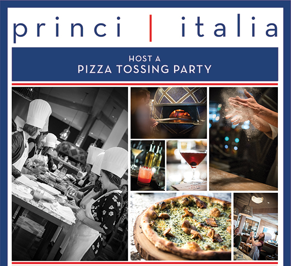 Host a Pizza Tossing Party
							 See image for full details