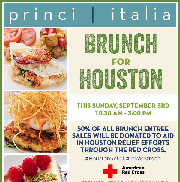 Brunch for Houston
							 See image for full details