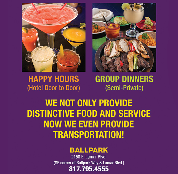 We not only provide distinctive food and service
							 now we even provide transportation!
							 See image for details