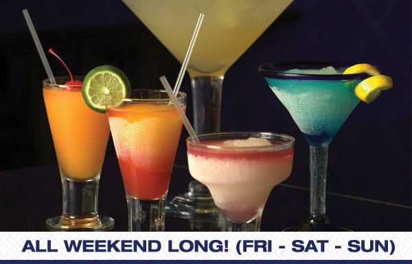 All weekend long!
							 See image for details