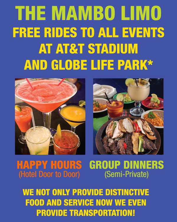 We not only provide distinctive food and service
							 now we even provide transportation!
							 See image for details