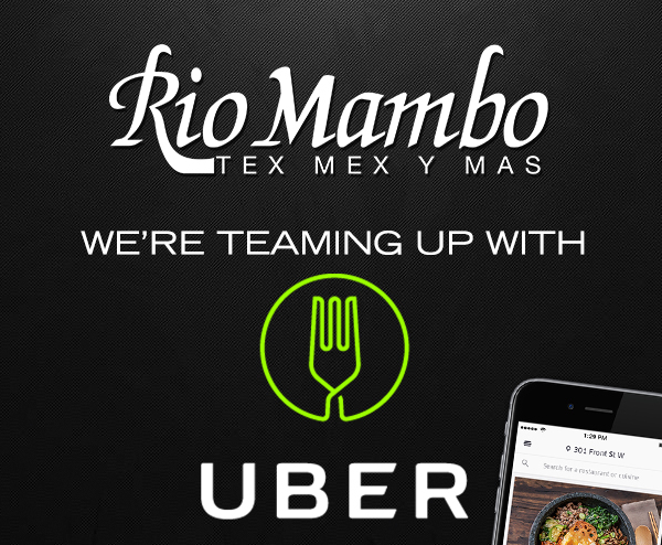 We're teaming up with Uber Eats
							 See image for details