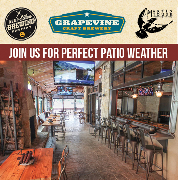 Join us
							 for perfect patio weather
							 See image for full details