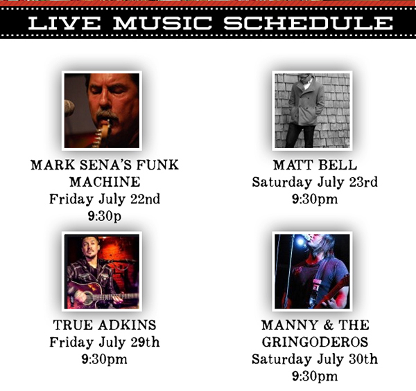 Live Music
							 See image for full details