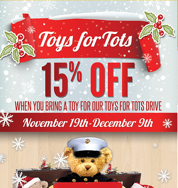 Toys for Tots
							 See image for full details