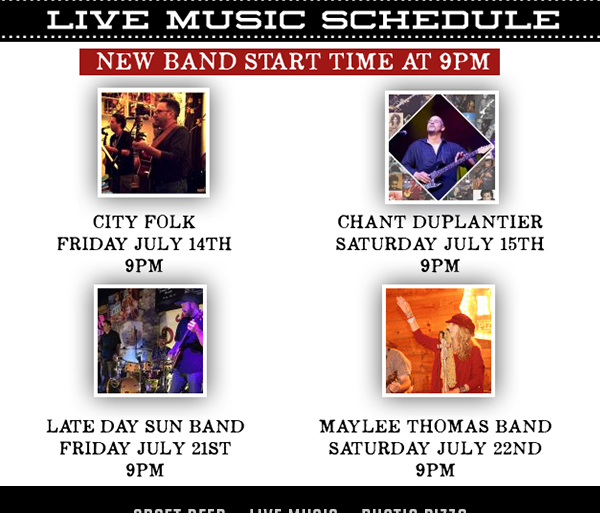 Live Music
							 See image for full disclaimer