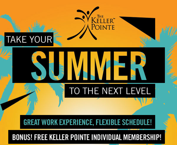 Take your summer to the next level
							 Great work experience, flexible schedule!