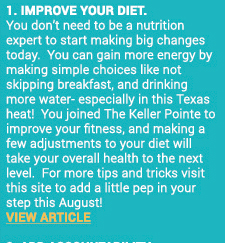 Improve your diet
											 See image for full article