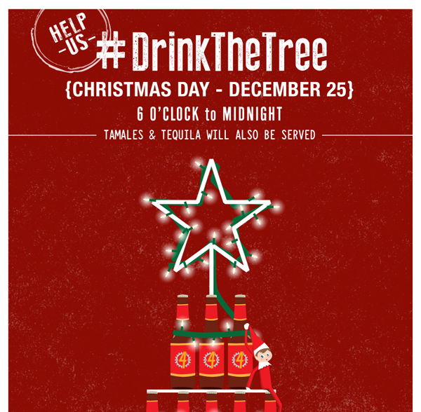 Drink the Tree
							 & Other Holiday Offers
							 See image for full details