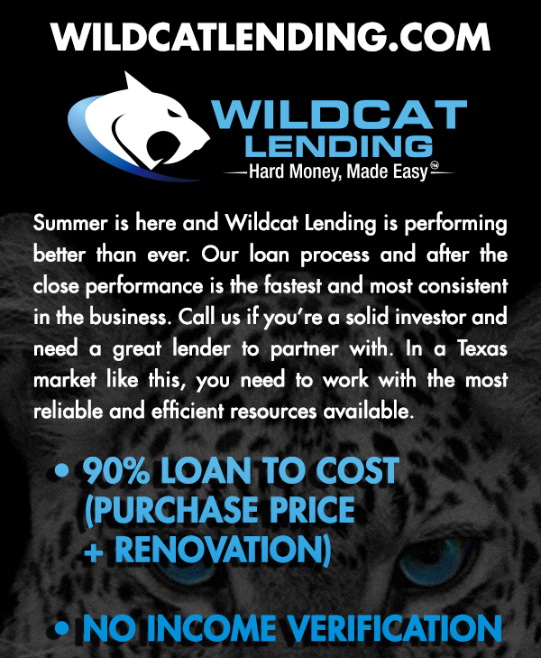 Summer is Here and Wildcat Lending
							 is performing better than ever!
							 See image for full details