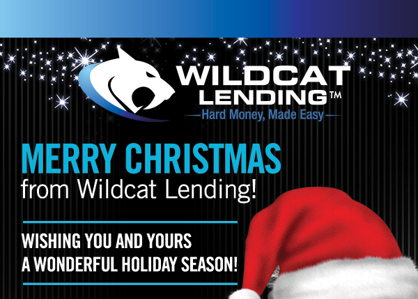 Merry Christmas from Wildcat Lending!
							 Thank you for a wonderful 2016
							 See image for full details