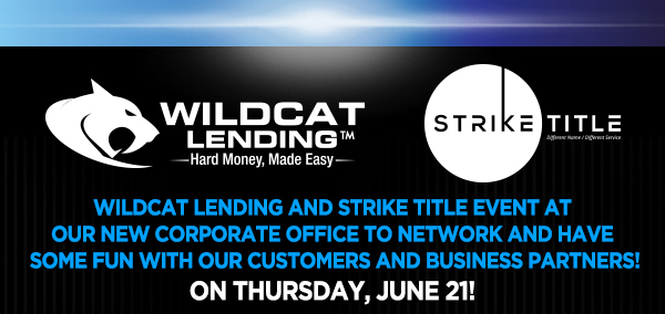 Wildcat Lending
							 Hard Money, Made Easy
							 See image for full details